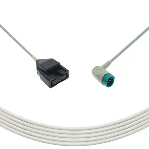 Strykers/medtronics Tương thích cho 805265-23 vòng 12-Pin 2.5m ECG Trunk cáp cho ECG leadwire