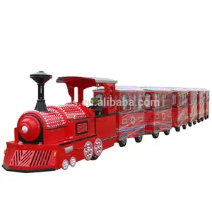 Modern rides children mini kids electric trackless tourist Amusement park trains for children and adults sale