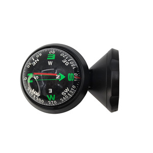 Support de tableau de bord de voiture à ventouse avec boussole, hauteur réglable, en plastique, accessoire portable pour véhicule - Product Image 4