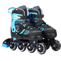 Chaussures de roller ajustables pour garçons et filles, pour activités sportives