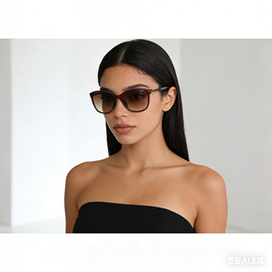 Gafas de Sol Modernas para Mujer, Montura de Plástico, Accesorios Metálicos, Protección UV400, para Exteriores, Logotipo Personalizado, Color Opcional - Product Image 5