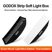 Godox SB-FW 70/90/120cm Aluminiumlegierung Streifenlicht für Fotostudio Live-Übertragung mit Wabengitter Bao Rong Bajonett Fotografie