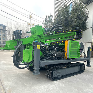 디젤 구동 펌프 모터 및 기어 부품이 장착된 600m-1000m 깊이 완전 자동 크롤러 유압 코어 드릴링 장비 - Product Image 4