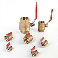 Vannes à boisseau sphérique en laiton certifiées UL de 3, 2, 1, 4 et 1/2 pouces, raccords femelle et mâle, matériaux industriels, vanne à eau en bronze forgé