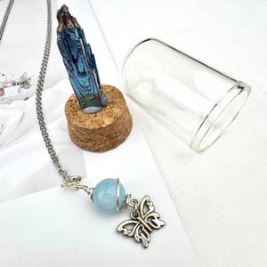 Fábrica de piedras preciosas semipreciosas, cristal curativo, citrino de lujo, conjunto de materiales mixtos de colgante y bismuto para Feng Shui - Product Image 3