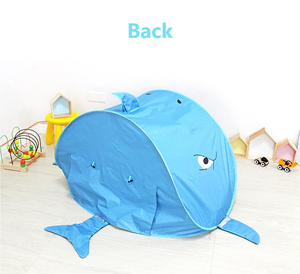 Carpa Infantil de Una Habitación con Diseño de Tiburón, Directo de Fábrica, OEM/ODM, Tela Oxford, Carpa de <span class=keywords><strong>Camping</strong></span> para las Cuatro Estaciones, de Apertura Rápida y Plegable para Exteriores - Product Image 6