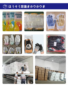 Guantes de algodón de alta calidad 30-70g/par calibre 7/10 lejía guantes de trabajo de seguridad de punto blanco <span class=keywords><strong>Natural</strong></span> al por mayor - Product Image 6