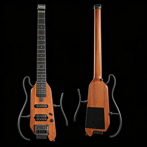 <span class=keywords><strong>Guitarra</strong></span> <span class=keywords><strong>DELUXE</strong></span> Portátil de Alta Calidad con Diseño Inteligente y Silencioso para Principiantes, Hombres y Mujeres, Aprendizaje de Música Folk - Product Image 2