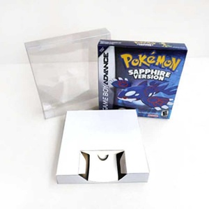 Boîte de jeu holographique métallique vert feuille, rouge feu, rubis, saphir, émeraude pour Game Boy Advance GBA - Product Image 1