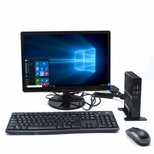 2022 düşük maliyetli Mini PC Intel Celeron 2955U çift ekran HD-MI,VGA, gigabit LAN Mini bilgisayar POS sistemi/eğitim Mini bilgisayar