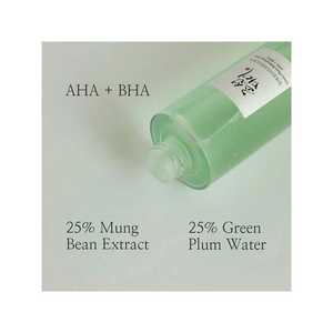 Tonique rafraîchissant à la prune verte AHA BHA exfoliant pour peaux sèches, normales et mixtes - Product Image 4