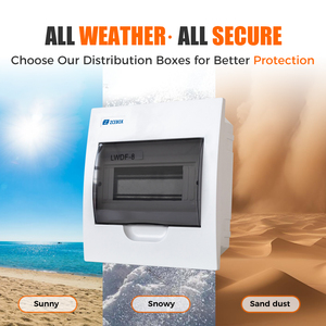 Zcebox 4/8/12/18/<span class=keywords><strong>24</strong></span> cách chống bụi điện dB hộp PC ABS nhựa <span class=keywords><strong>MCB</strong></span> phân phối điện hộp - Product Image 6