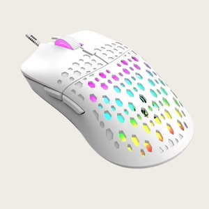 Một con chuột chơi game sáu nút có dây bán chạy với các lỗ phát sáng, mát mẻ và thiết kế có dây - Product Image 2