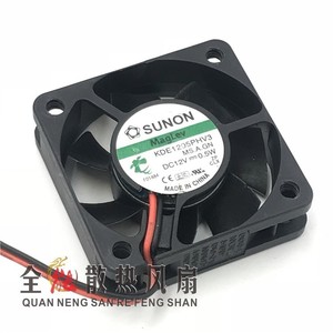 SUNON พัดลมแม่เหล็กไฟฟ้า 120x120x38 มม. DC12V 0.5W KDE1205PHV3 ระบบระบายความร้อนแบบตั้งโต๊ะ - Product Image 2