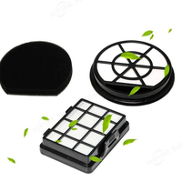 Juego de Filtros HEPA para Aspiradora Eléctrica Bos Ch Serie 2 BBZ152EF, Kit de Repuesto con Componentes de Plástico para Uso en Automóviles
