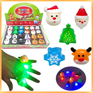 Jouet lumineux LED pour doigts, anneau lumineux en TPR pour fête d'Halloween, pour enfants et jeunes - Product Image 5