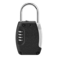 YH3655 Coffre-fort à clé dissimulée en alliage de zinc et fer, durable et antivol, avec serrure à code à 4 chiffres, emballage personnalisable pour la maison, la voiture et l'extérieur