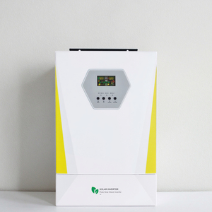 Распродажа, чистый синусоидальный солнечный инвертор 1-10 кВт, источник питания, ЖК-дисплей, Встроенный MPPT Солнечный контроллер, внешнее Wi-Fi/BMS функция - Product Image 1