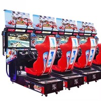 Machine de jeu de course automobile Outrun 32 à pièces, simulateur d'arcade, simulateur de conduite, machine de jeu à vendre