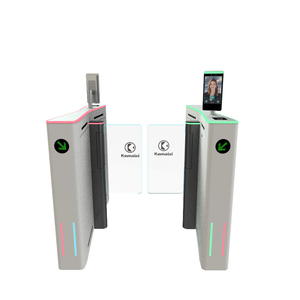 간단한 실내/실외 출입 제어 속도 개찰구 RFID 카드 판독기 스윙 게이트 보안 출입 제어 시스템 - Product Image 4