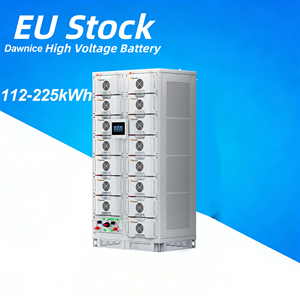 Dawnice 100kwh 200kwh 380/400V Batterie de rack haute tension Solution de stockage d'énergie industrielle et commerciale Stock européen - Product Image 1