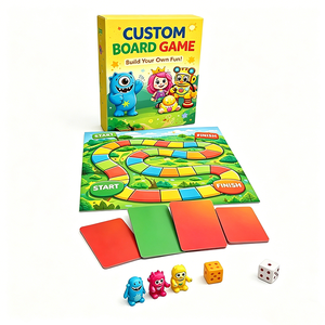 OEM Custom Board Game Manufacturer Printing Service Funny <b>Card</b> Game Set Factory Wholesale Custom Design <b>Table</b> Game Production - Product Image 5