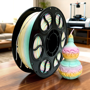 เส้นพลาสติก LBJ Matte PLA Metal <span class=keywords><strong>3D</strong></span> ขนาด 1.75 มม. คุณภาพระดับมืออาชีพ อุณหภูมิหลอม 200-230 องศาเซลเซียส  ไหลเรียบสม่ำเสมอ เหมาะสำหรับงานอดิเรกและอุตสาหกรรม - Product Image 2