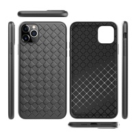 Coque de téléphone tissée de créateur de luxe pour iPhone 11 XSmax XR X 7 8 6 11 Pro Max Plus Housses de téléphone portable en gros