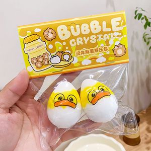 Wholesale Factory TPR Cute Duck Egg Shaped Pressure Release Soft Pinch <b>Squeeze</b> Decompression Toys for Kids Boys and Girls - Product Image 5