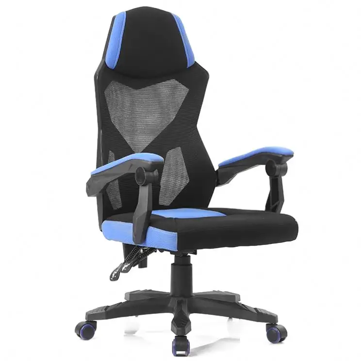 Poggiatesta ergonomico in pelle schienale centrale poggiatesta regolabile Gaming Home Office Chair sedia da gioco economica