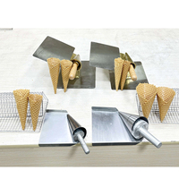 Cornet à glace en gaufre pour usage commercial, pour les petites entreprises, fabricant de cornets à glace en gaufre RollerIce