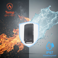 Traceur GPS Solaire 7500mAh Étanche IP67 4G LTE AGPS Carte SD 1 An pour Animaux, Bétail, Véhicules, Conteneurs Alimenté par Énergie Solaire