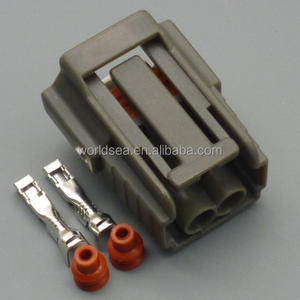 2 دبوس الإناث السيارات موصل مقاوم للمياه حاقن وقود التوصيل لشركة فولكس فاجن سكودا A6 C5 06A973722 6189-0735 6189-0785 - Product Image 3