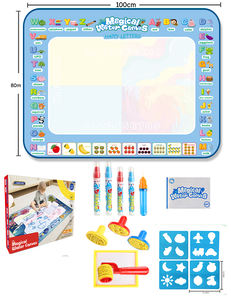 OEM Custom Large Magic Aqua Zeichen matte Wasser Doodle Mat Frühes Lernspiel zeug für Kinder - Product Image 4