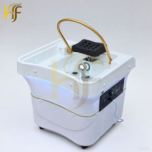 فاخر محمول وعاء الشامبو للتجميل رئيس صالون سبا التدليك الياباني الشامبو سرير تخزين المياه 60 لترا خزان المياه - Product Image 1