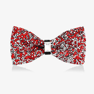 Nœud Papillon Brillant pour Fête de Noël et Cocktail, Disponible en Plusieurs Couleurs – Robe de Marié et de Garçon d'Honneur pour Homme – Robe Scintillante – <span class=keywords><strong>Mariage</strong></span> - Product Image 3