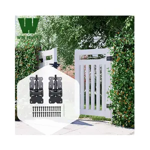 Win Heart Gate cerniere a chiusura automatica per recinzioni in vinile e PVC