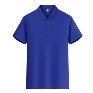 Polo ajustado liso de 220G para hombre, Polo estampado de poliéster 100%, Polo personalizado con logotipo propio, Polo de manga corta para hombre - Product Image 1