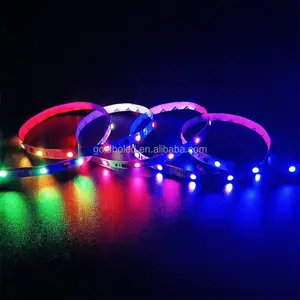 Chinese Supplier WS2811 SMD5050 Programmable RGB LED Strip 12V 60LEDs 14.4W 20IC / m LED Strip Digital