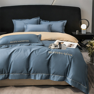 Bộ Chăn Ga Gối Kẻ Sọc Dobby 200X200 Bộ Chăn Ga Gối Bằng Cotton - Product Image 5