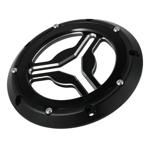 JFG CNC cubierta de la caja del embrague transparente accesorios de motocicletas nueva cubierta de motor de aluminio para moto de cross - Product Image 2