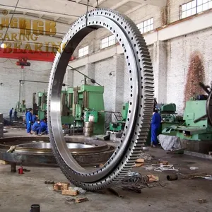 Nhà máy tùy chỉnh đường kính lớn Swing mang Crane slewing mang nhà sản xuất cho tàu sàn