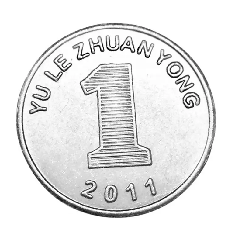 Moneta del token del gioco dell'acciaio inossidabile del token del gioco all'ingrosso su ordinazione economica di promozione