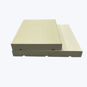 WPC <span class=keywords><strong>Trim</strong></span> ไวนิลสีขาวเปล่าที่ขายดีที่สุด PVC ผนังตัดไม้กระดานสําหรับตกแต่งผนัง - Product Image 4