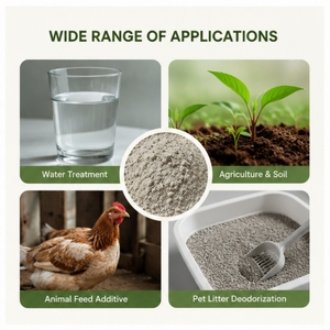 Polvo de <span class=keywords><strong>Zeolita</strong></span> Natural 80-325 Mesh para Adsorción Industrial, Aditivo para Concreto y Eliminación de Metales Pesados - Product Image 3