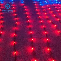 Anpu Beleuchtung Kunststoff RGB Farbwechselnde IP65 Wasserdichte Wiederaufladbare LED-Lichterkette für Außen, Dimmbare Mehrfach-Lichterkette