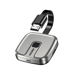 Adaptateur de mise en miroir d'écran sans fil <span class=keywords><strong>double</strong></span> bande KAKUSIGA 2.4G+5G, <span class=keywords><strong>HDMI</strong></span> vers Micro HD pour TV, moniteur et projecteur - Product Image 1