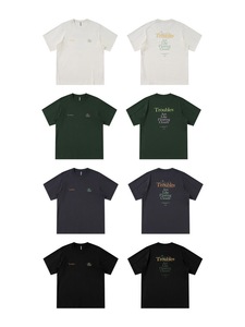 Camiseta de Manga Corta de Malla de Color Sólido de Secado Rápido, Diseño Moderno con Estampado, Ropa Casual para Exteriores, Nueva Colección de Verano 2026 - Product Image 1
