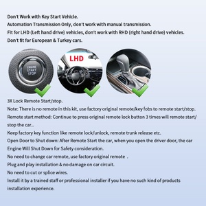 Kit de Arranque Remoto EASYGUARD, Plug and Play, Compatible con Toyota Camry/Avalon/Corolla/RAV4, Transmisión Automática, Solo para Autos con Volante a la Izquierda - Product Image 4