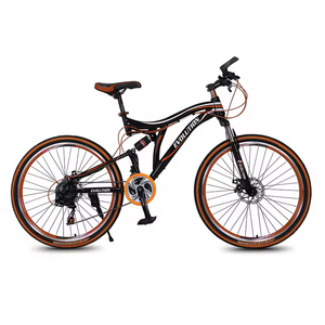 Bicicleta de Montaña <span class=keywords><strong>MTB</strong></span> de 21 y 24 Velocidades, Bicicletas de Montaña de 24 y 26 Pulgadas con Suspensión Completa, Bicicleta BMX de Carretera y Ciudad, Bicicleta de Montaña con Suspensión Completa - Product Image 2